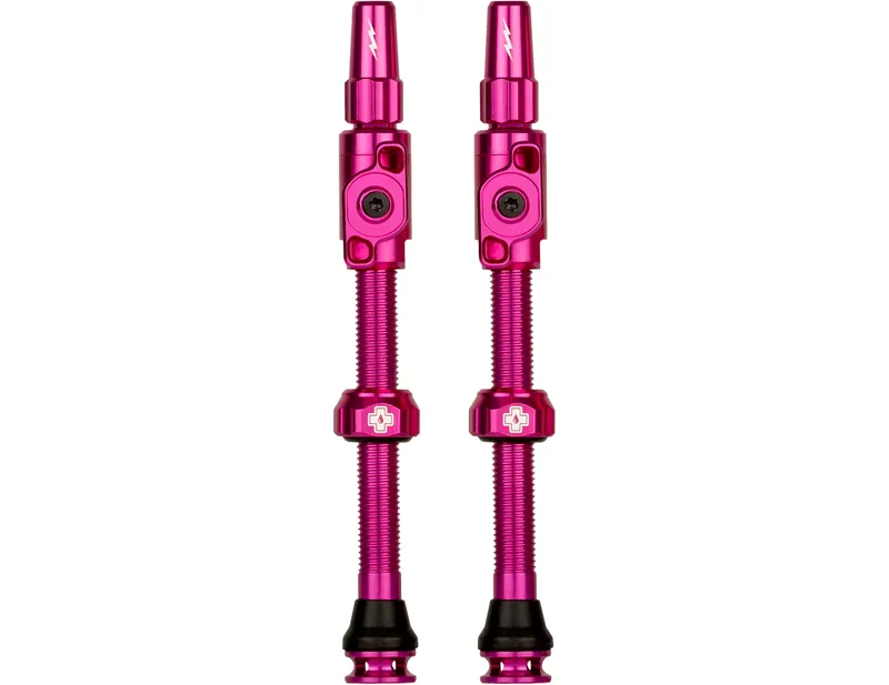 Balfes Bikes Muc-Off Tubeless Valves Big Bore Lite in Pink | Free postage over £30, £10 off first order, price match & 0% finance.