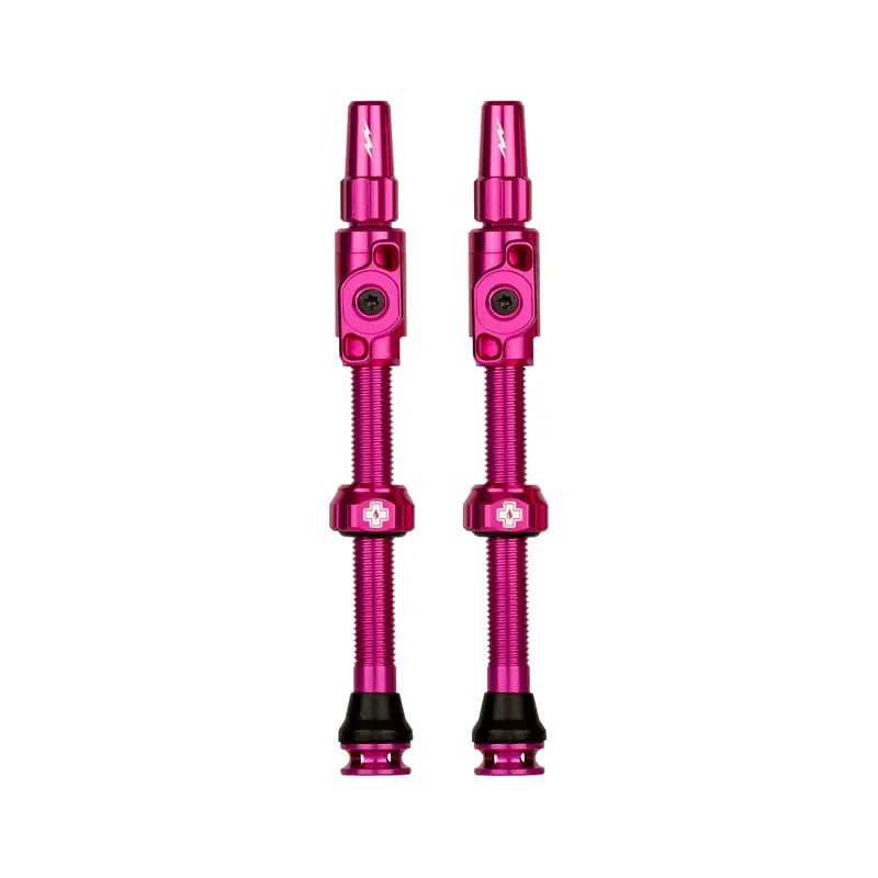 Balfes Bikes Muc-Off Tubeless Valves Big Bore Lite in Pink | Free postage over £30, £10 off first order, price match & 0% finance.