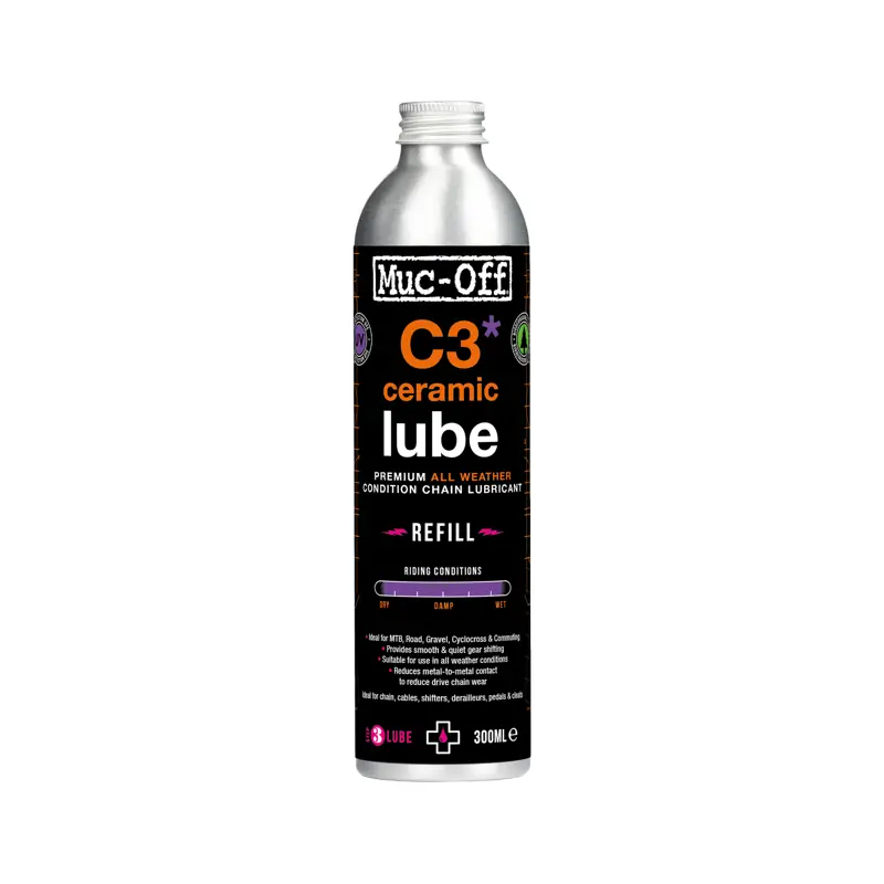 Balfes Bikes Muc-Off C3 All Weather Ceramic Lube 300ml | Free postage over £30, £10 off first order, price match & 0% finance.