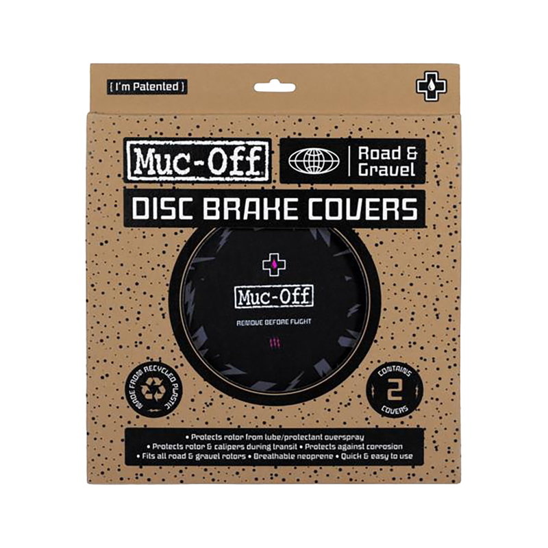 Balfes Bikes Muc-Off Road and Gravel Disc Brake Covers - Pair | Free postage over £30, £10 off first order, price match & 0% finance.
