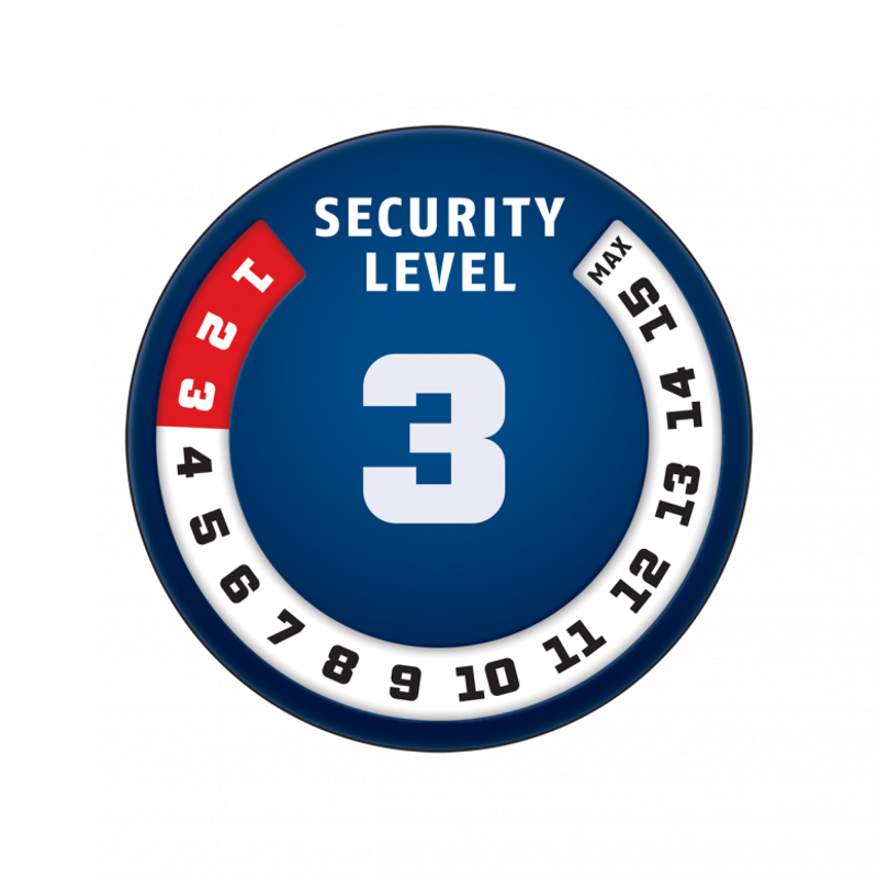 Abus Primo 5510K Cable Lock in Black-2