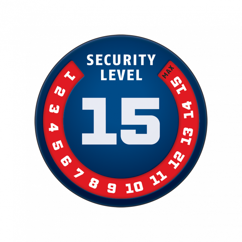 Abus Bordo 6500 Granit XPlus Twin Pack 90cm Folding Locks in Black-4