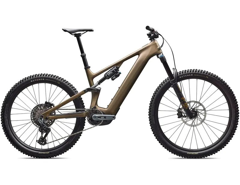 EX DEMO Specialized Turbo Levo 4 Expert Carbon Electric Full Sus MTB Size S5 2026 in Burnt Gold Metal