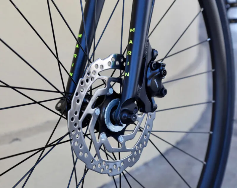 Marin Presidio 2 7 Speed Hub Gear Hybrid Bike 2023 in Silver-2