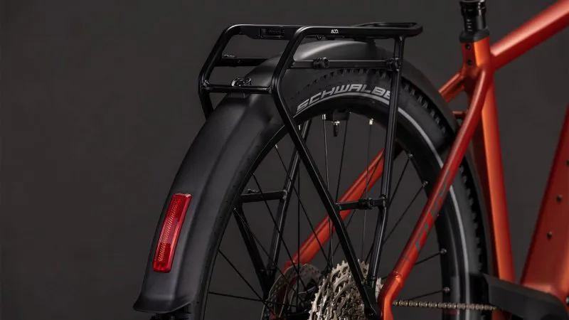 Cube Nuride Hybrid Pro 600 Electric Hybrid Bike 2026 in Chilli/Black-3