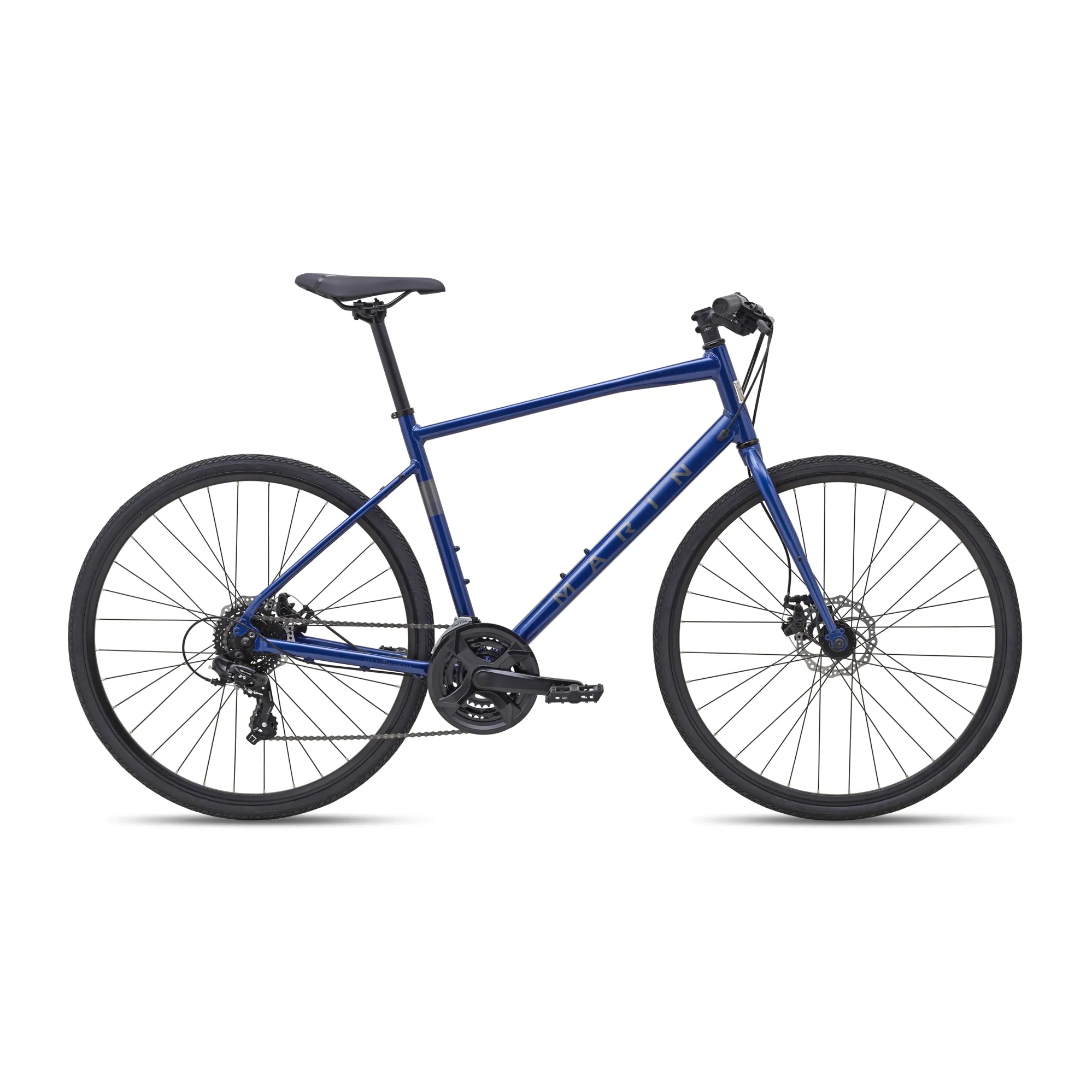 Marin Fairfax Hybrid Bike 2025 in Blue - Main Image