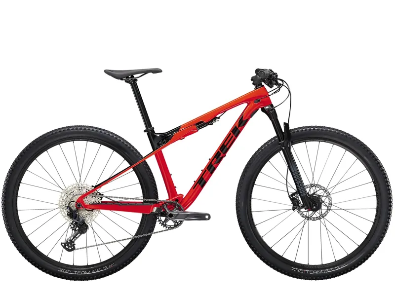 Trek Supercaliber 9.6 Mountain Bike 2023 in Radioactive Red