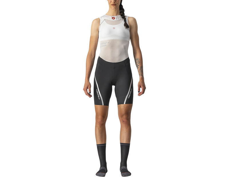 Castelli Velocissima 3 Women's Shorts in Black/Silver