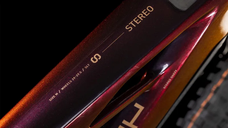 Cube Stereo Hybrid ONE77 HPC SLT 800Wh Electric Full Suspension MTB 2025 in Solareclipse/Bronze-2