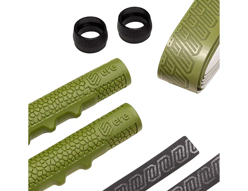 Balfes Bikes Ere ERE Tenaci Handlebar Grip Gravel in Green | Free postage over £30, £10 off first order, price match & 0% finance.