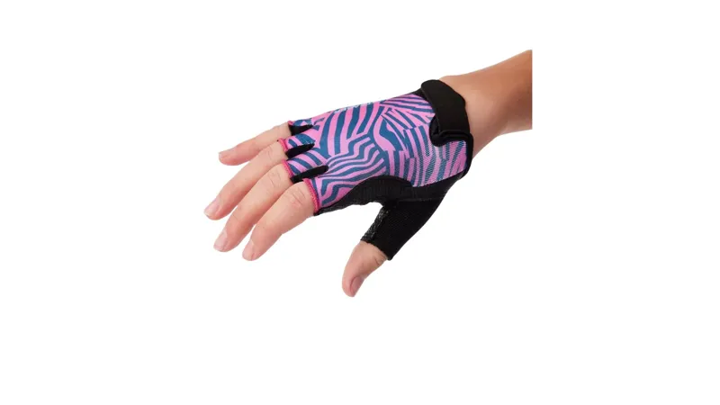 Bontrager Kids Cycling Mitts in Pink and Purple