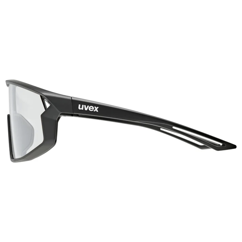 Uvex Skyryse Jr. Glasses in Black Matt/Clear-2