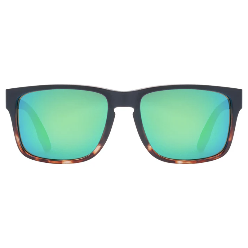 Uvex Poise Glasses in Black-Demi Matt / Mir.Green-1
