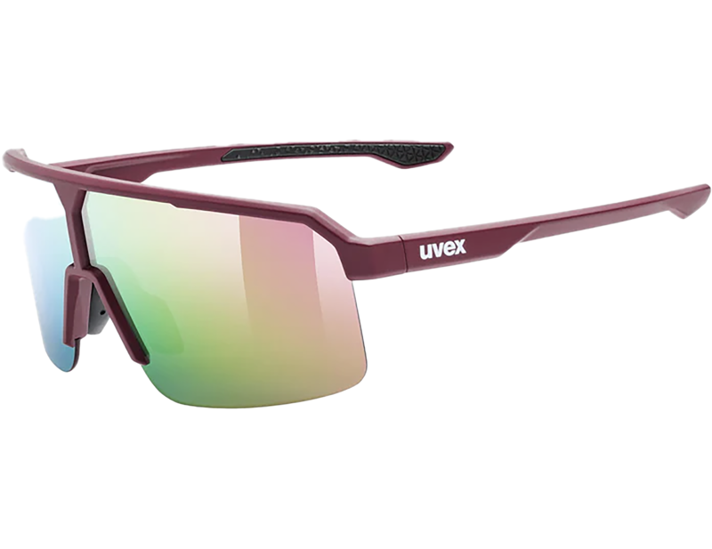 Uvex Ramp Glasses in Grey Matt / Mir.Silver