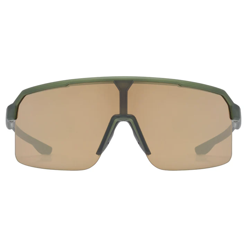 Uvex Ramp Glasses in Olive Matt / Mir.Gold-1
