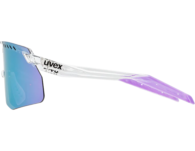 Uvex Pace Stage S Glasses in Clear / Mir.Pink