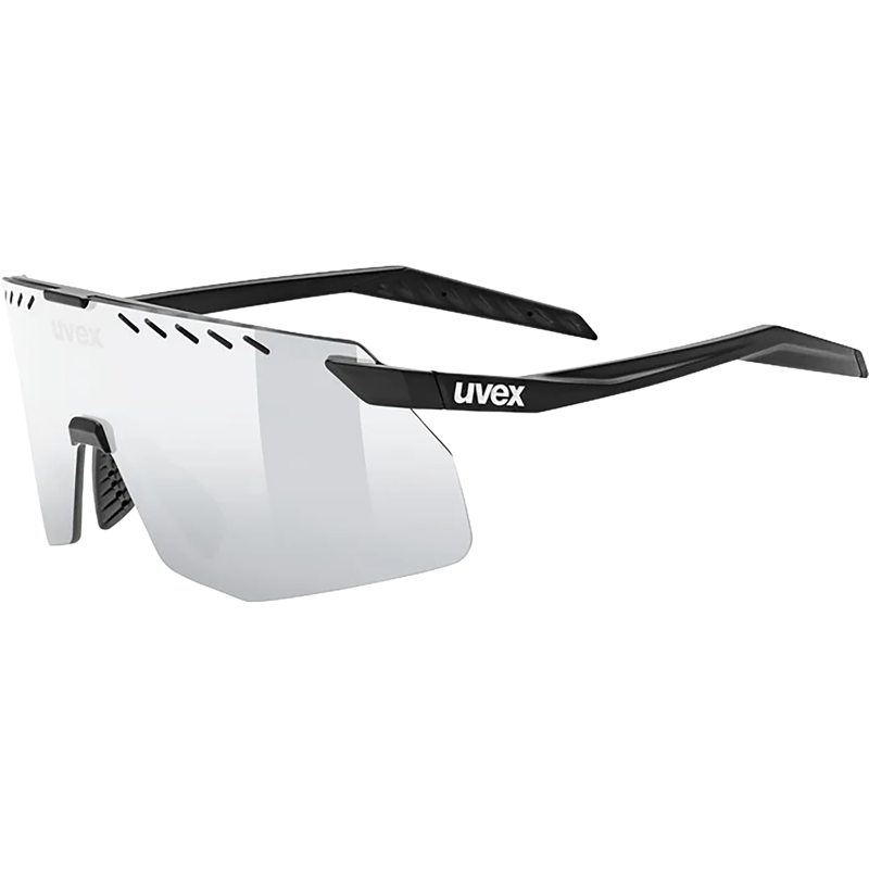 Balfes Bikes Uvex Pace Stage S Glasses in Black Matt / Mir.Silver | Free postage over £30, £10 off first order, price match & 0% finance.