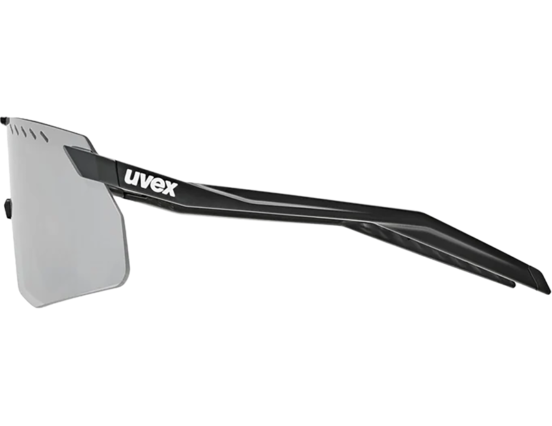 Uvex Pace Stage S Glasses in Black Matt / Mir.Silver-2