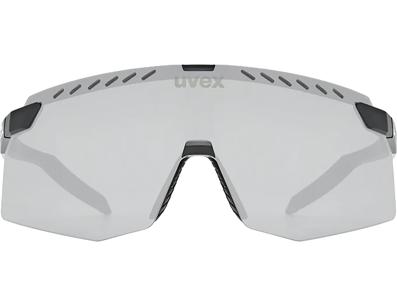 Uvex Pace Stage Glasses in Black Matt / Mir. Silver-1