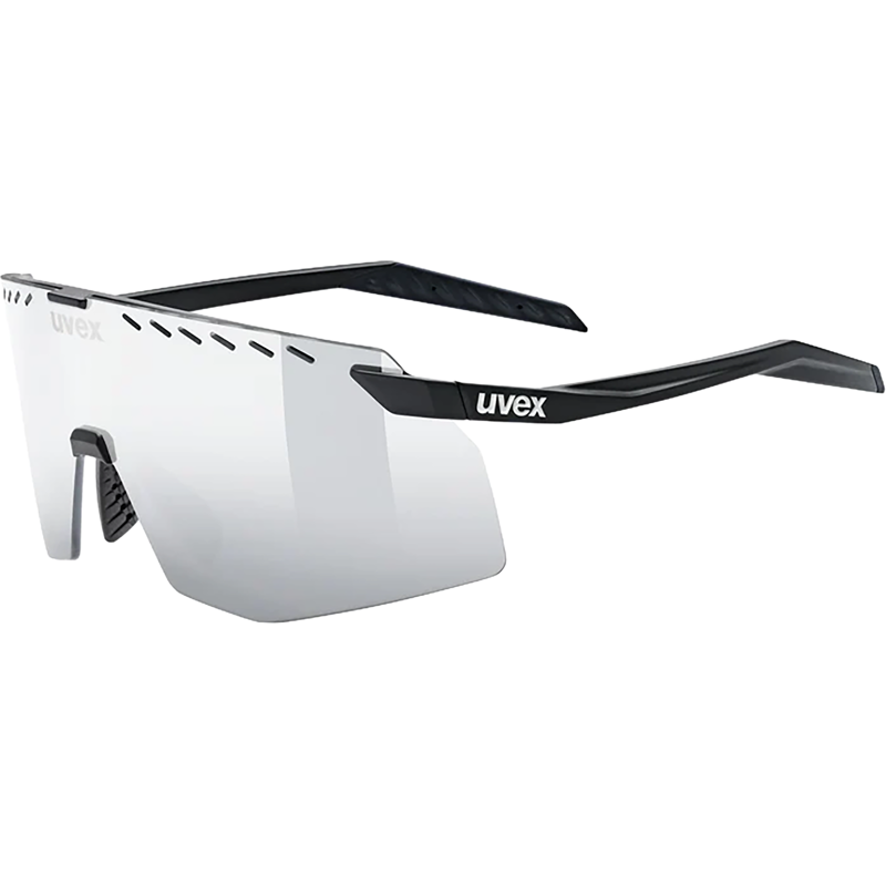 Balfes Bikes Uvex Pace Stage Glasses in Black Matt / Mir. Silver | Free postage over £30, £10 off first order, price match & 0% finance.