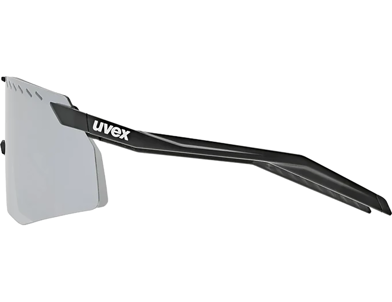 Uvex Pace Stage Glasses in Black Matt / Mir. Silver-2