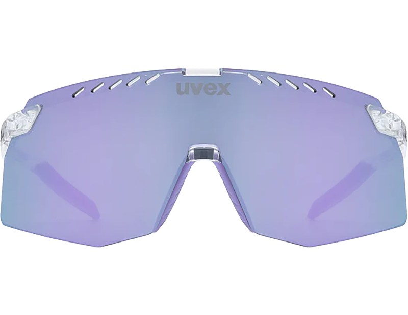 Uvex Pace Stage S Glasses in Clear / Mir.Pink-1