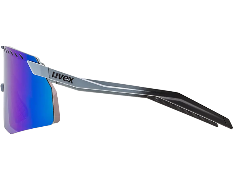 Uvex Pace Stage Glasses in Grey Matt / Mir.Green-2