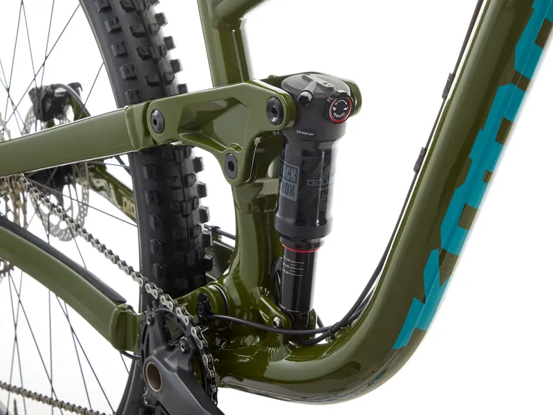 Kona Process 134 Full Suspension Mountain Bike 2025 in Gloss Olive with Eris and Sandal Decals-6
