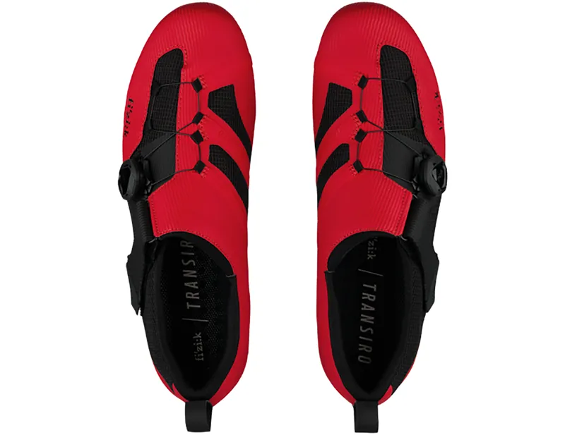 Fizik R3 Transiro Road Shoes in Red/Black-2