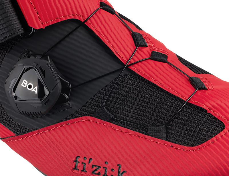 Fizik R3 Transiro Road Shoes in Red/Black-5