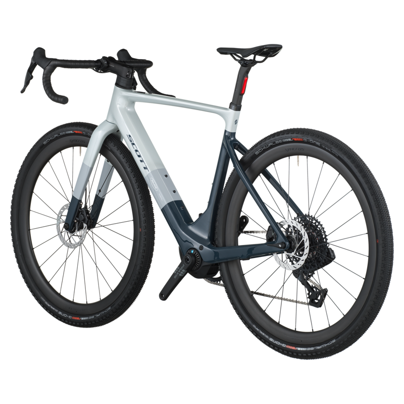 EX DISPLAY Scott Solace Gravel 20 Electric Gravel Bike Large 2026 in Squid Blue / Beluga Grey-2