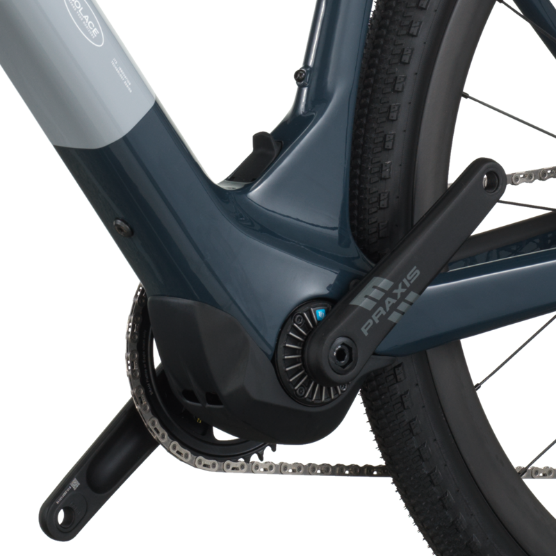 EX DISPLAY Scott Solace Gravel 20 Electric Gravel Bike Large 2026 in Squid Blue / Beluga Grey-5