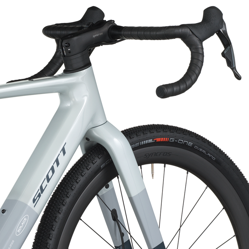 EX DISPLAY Scott Solace Gravel 20 Electric Gravel Bike Large 2026 in Squid Blue / Beluga Grey-6