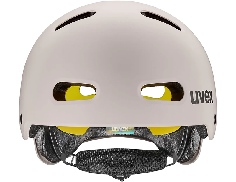 Uvex Kid 4 Style MIPS in Warm Grey Matt-1