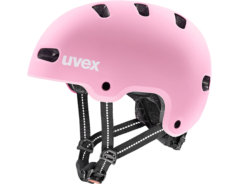 Uvex Kid 4 Kids Helmet in Strawberry Matt