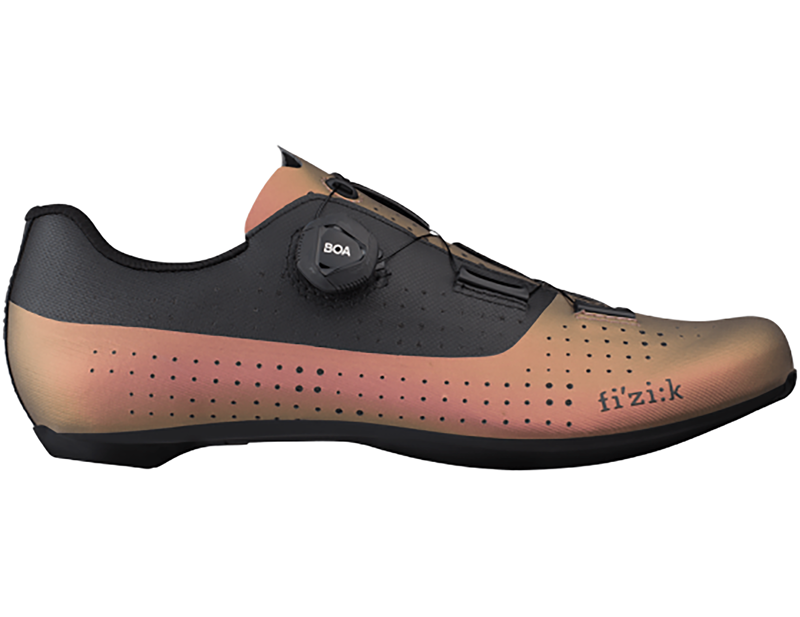 Fizik R4 Tempo Overcurve Wide in Iridescent Copper/Black