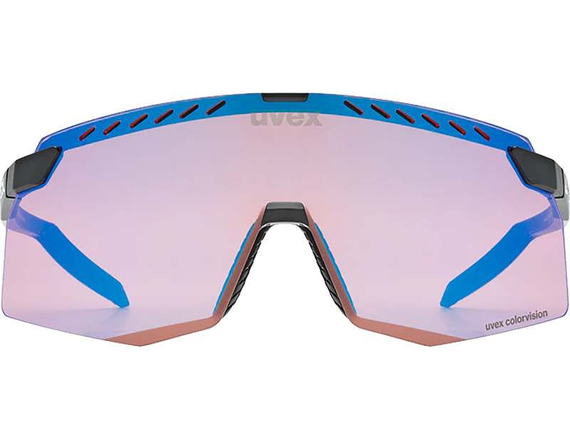 Uvex Pace Stage Cv Glasses in Black Matt /Mir. Blue-1