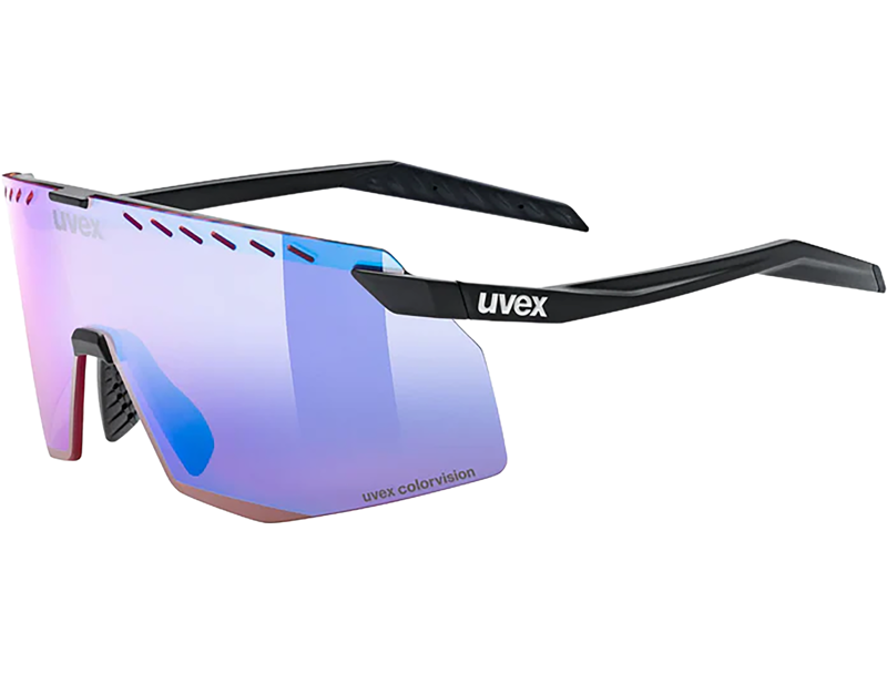 Uvex Pace Stage Cv Glasses in Black Matt /Mir. Blue