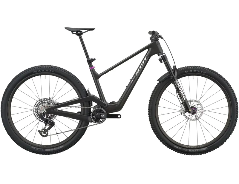 Scott Spark DC Factory Carbon Full Suspension Mountain Bike 2027 in Carbon Black