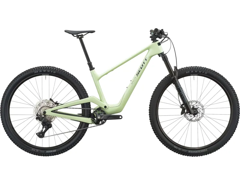 Scott Spark DC 40 Carbon Full Suspension Mountain Bike 2027 in Tender Green
