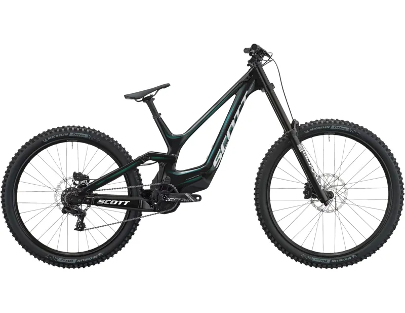 Scott Gambler 10 Carbon Full Suspension Mountain Bike 2027 in Meta Black