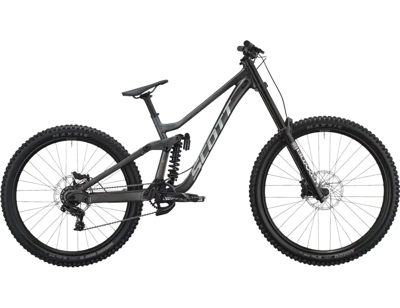 Scott Gambler 20 Full Suspension Downhill Mountain Bike 2027 in Alloy Black