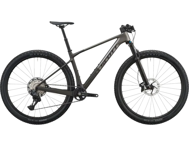 Scott Scale RC Expert Carbon Hardtail Mountain Bike 2027 in Tungsten Grey and Carbon Black