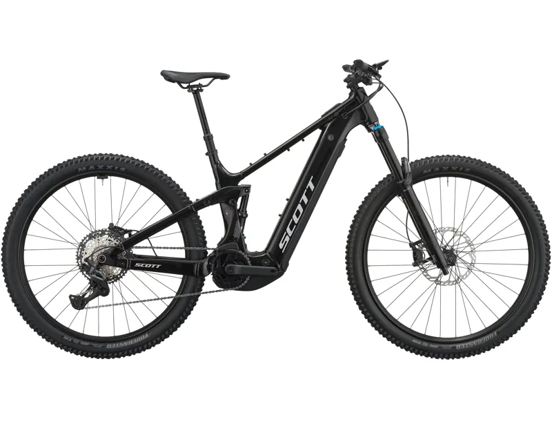 Scott Strike 10 Electric Full Suspension Mountain Bike 2027 in Black