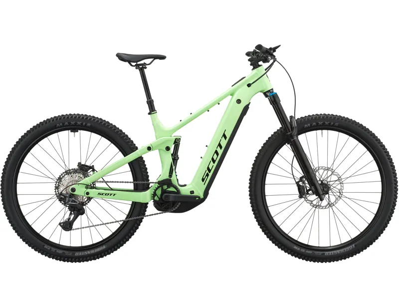 Scott Strike 10 Electric Full Suspension Mountain Bike 2027 in Paradise Green