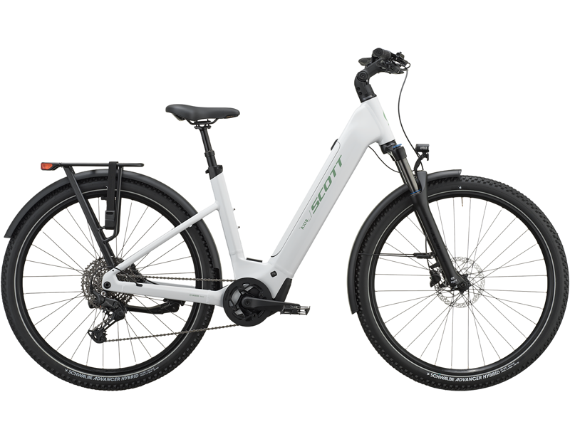 Scott Axis 20 Wave Electric Hybrid Bike 2027 in Off White