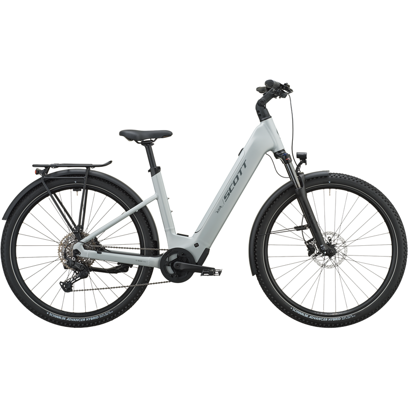 Balfes Bikes Scott Axis 30 Wave Electric Hybrid Bike 2027 in Cloud Grey | Free postage over £30, £10 off first order, price match & 0% finance.