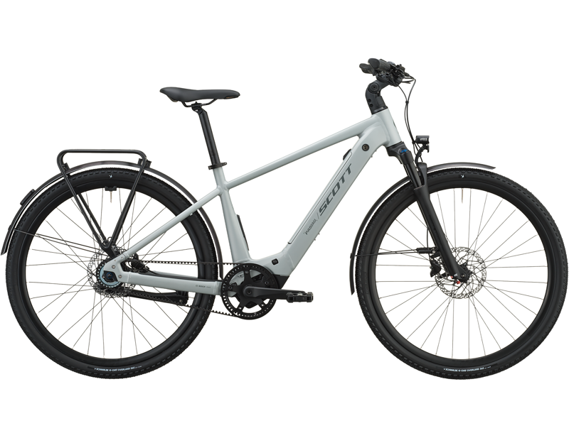 Scott Passage 10 Belt Electric Hybrid Bike 2027 in Cloud Grey