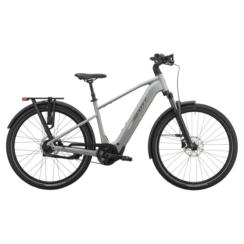 Scott Sub Tour 10 Electric Hybrid Bike 2027 in Celestial Silver