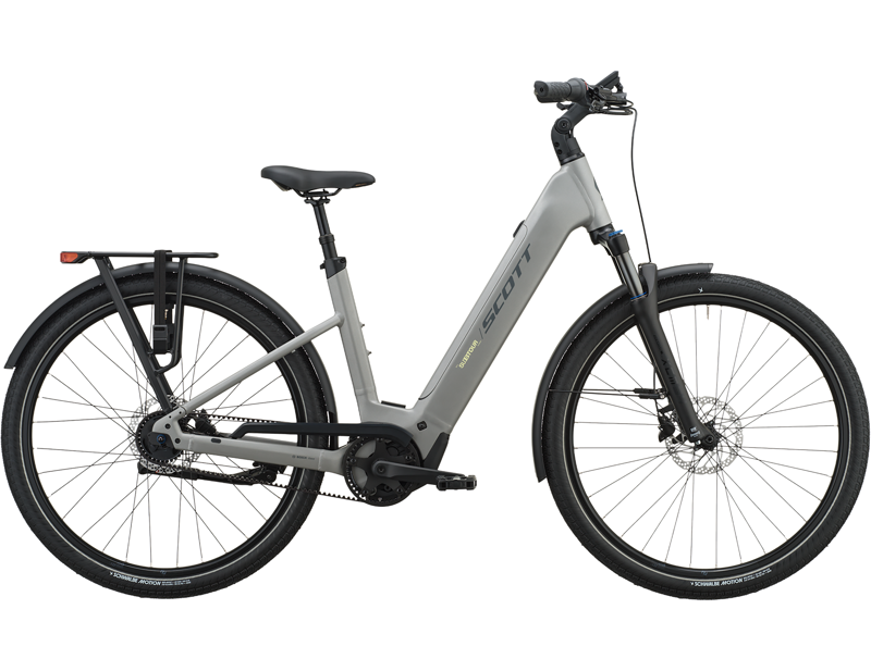 Scott Sub Tour 10 Wave Electric Hybrid Bike 2027 in Celestial Silver